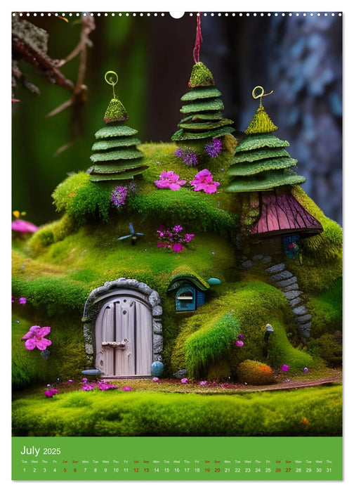 Tiny Fairy Havens (CALVENDO Premium-Calendar 2025)