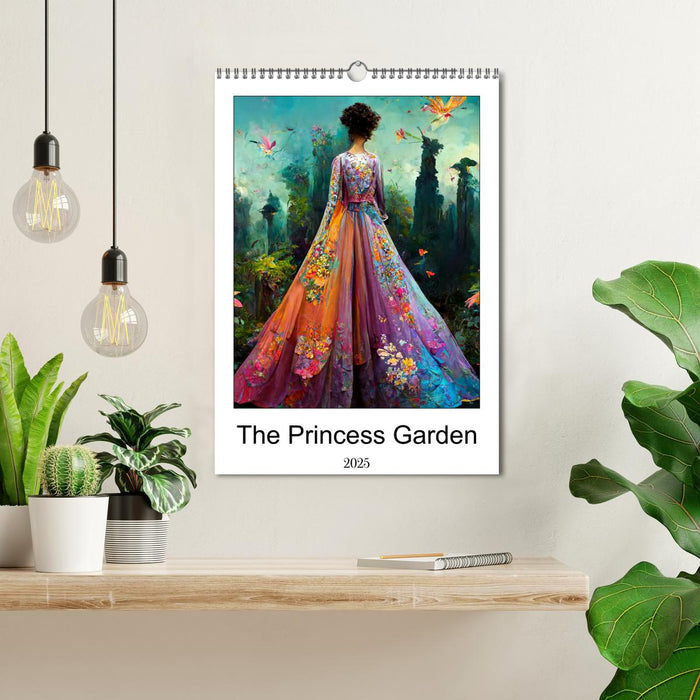 The Princess Garden (CALVENDO Monthly Calendar 2025)