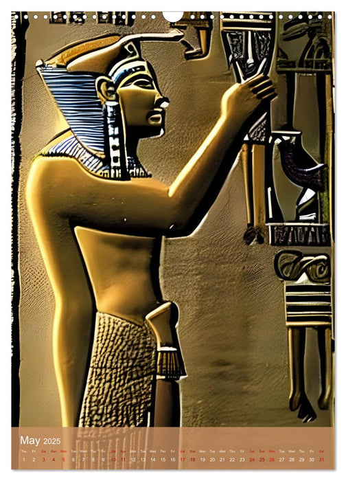 Ancient Egypt - Digital Artwork created by Artificial Intelligence (CALVENDO Monthly Calendar 2025)