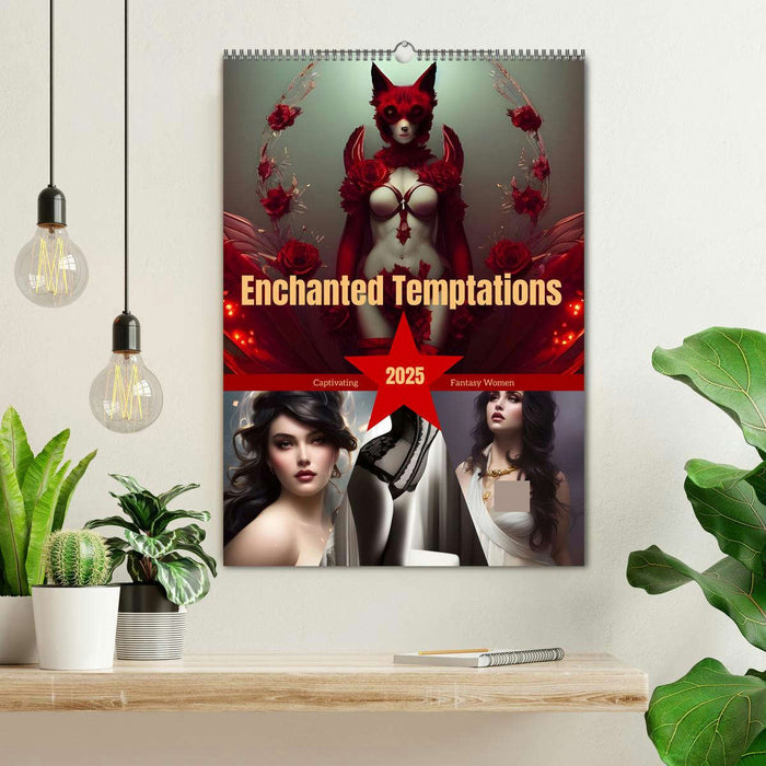 Enchanted Temptations (CALVENDO Monthly Calendar 2025)