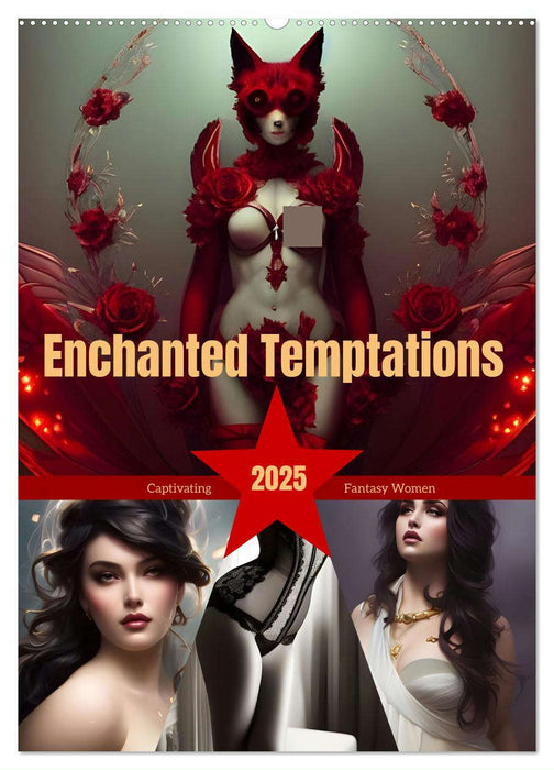 Enchanted Temptations (CALVENDO Monthly Calendar 2025)