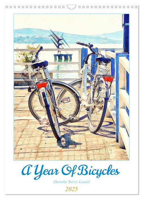 A Year Of Bicycles (CALVENDO Monthly Calendar 2025)