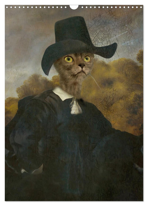 Aristocrat Cats (CALVENDO Monthly Calendar 2025)