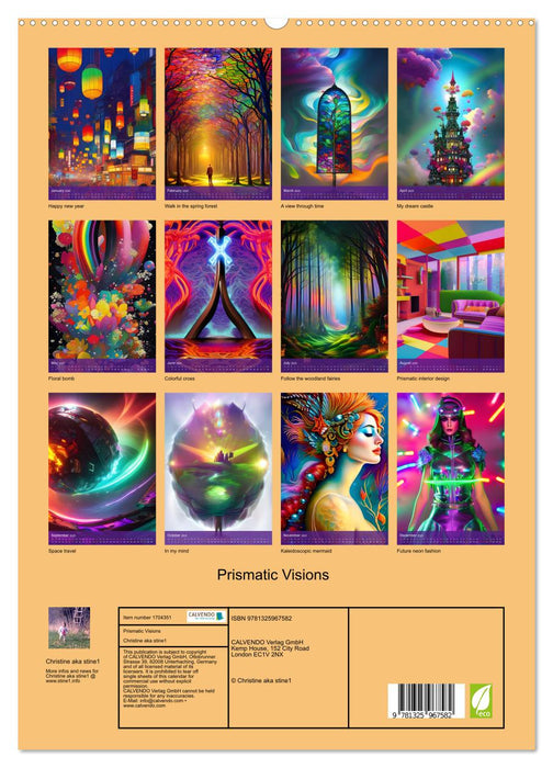 Prismatic Visions (CALVENDO Premium-Calendar 2025)