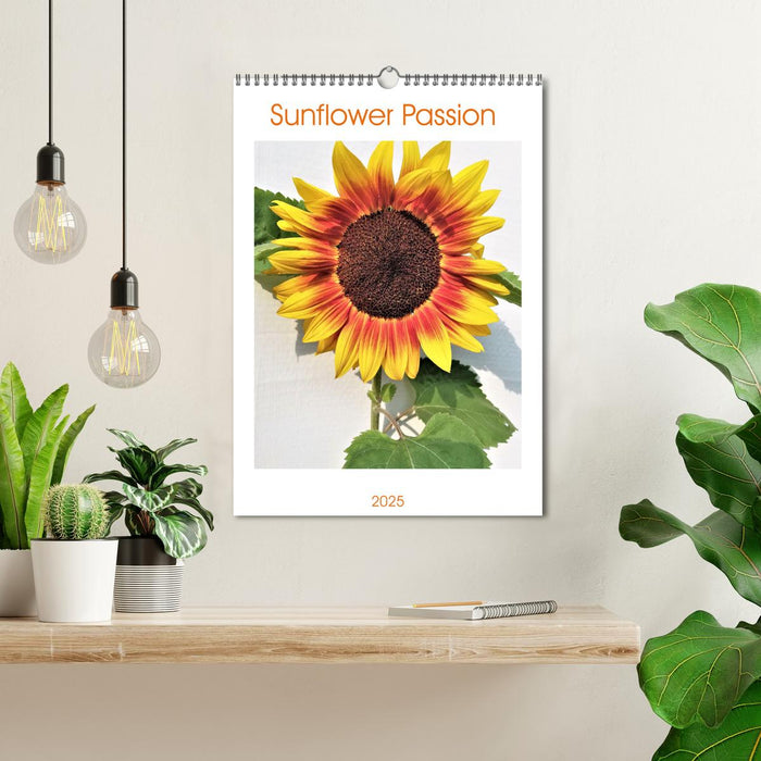 Sunflower passion (CALVENDO Monthly Calendar 2025)