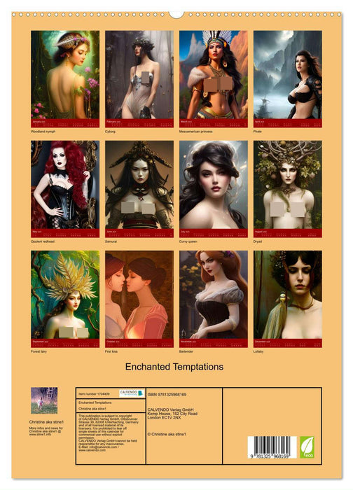 Enchanted Temptations (CALVENDO Premium-Calendar 2025)