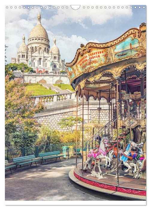 Wonders of Paris (CALVENDO Monthly Calendar 2025)