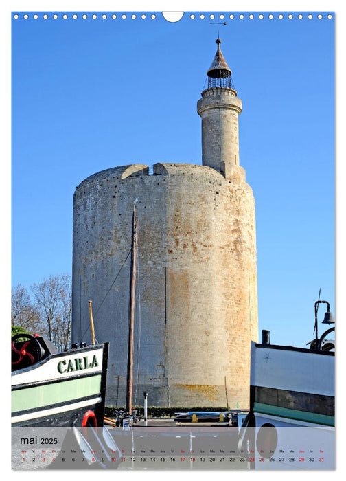 AIGUES-MORTES Collection Ville (CALVENDO Calendrier mensuel 2025)