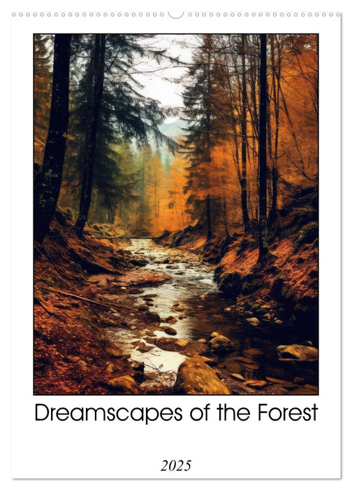 Dreamscapes of the Forest (CALVENDO Monthly Calendar 2025)