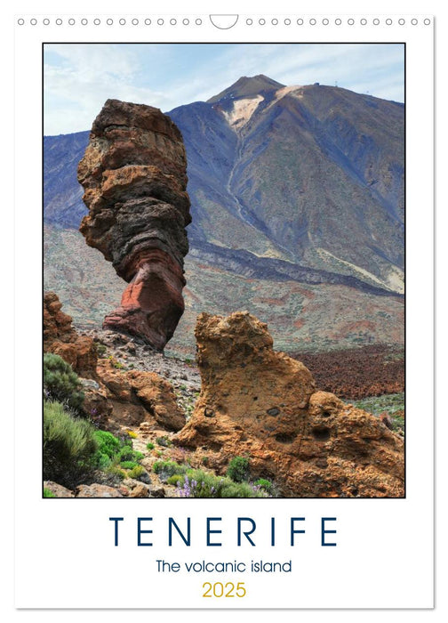 Tenerife - The volcanic island (CALVENDO Monthly Calendar 2025)