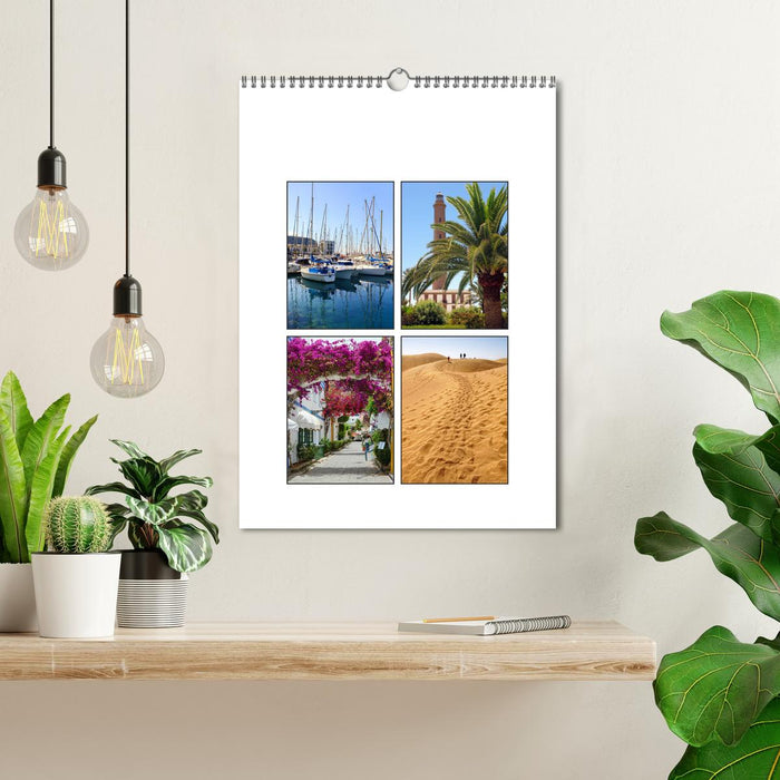 Gran Canaria - Holiday island for sun lovers (CALVENDO Monthly Calendar 2025)