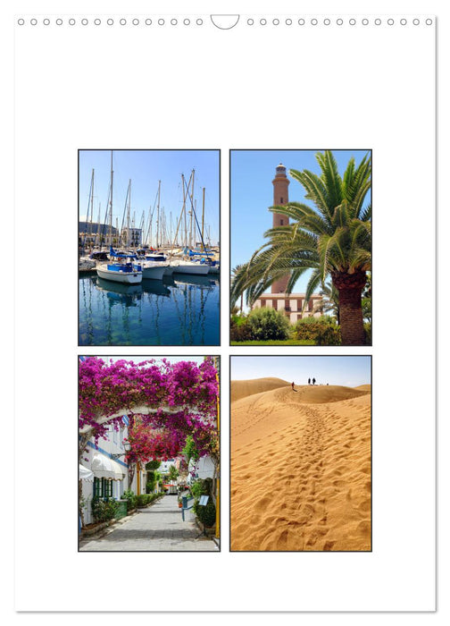 Gran Canaria - Holiday island for sun lovers (CALVENDO Monthly Calendar 2025)