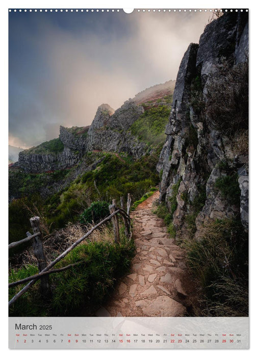 The Flower Island Madeira (CALVENDO Monthly Calendar 2025)