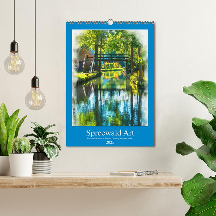 Spreewald Art (CALVENDO Monthly Calendar 2025)