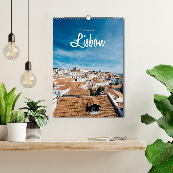 Cityscapes of Lisbon (CALVENDO Monthly Calendar 2025)