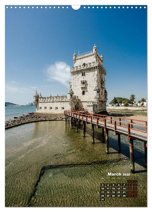 Cityscapes of Lisbon (CALVENDO Monthly Calendar 2025)