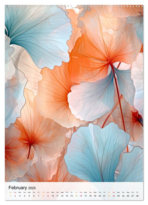 Artistic Leaves (CALVENDO Premium-Calendar 2025)