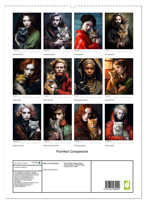 Purrrfect Companions (CALVENDO Premium-Calendar 2025)