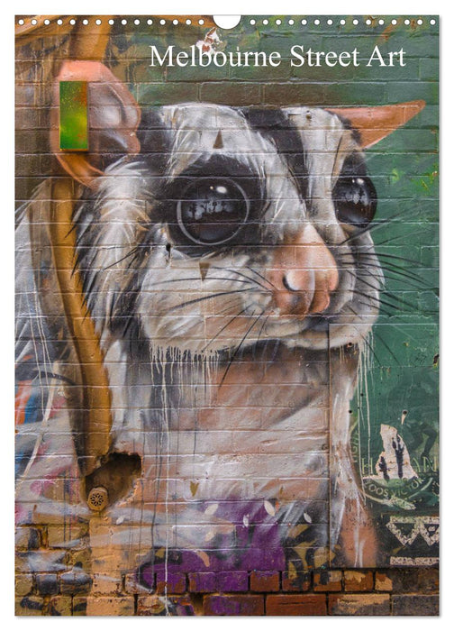 Melbourne Street Art (CALVENDO Monthly Calendar 2025)