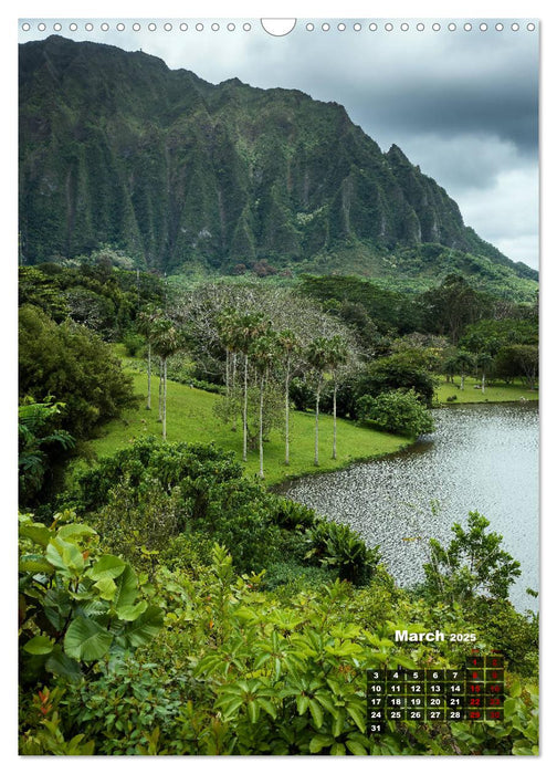 Beautiful Hawaii (CALVENDO Monthly Calendar 2025)