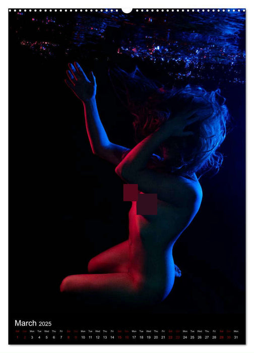 Underwater Erotic Shapes (CALVENDO Premium-Calendar 2025)