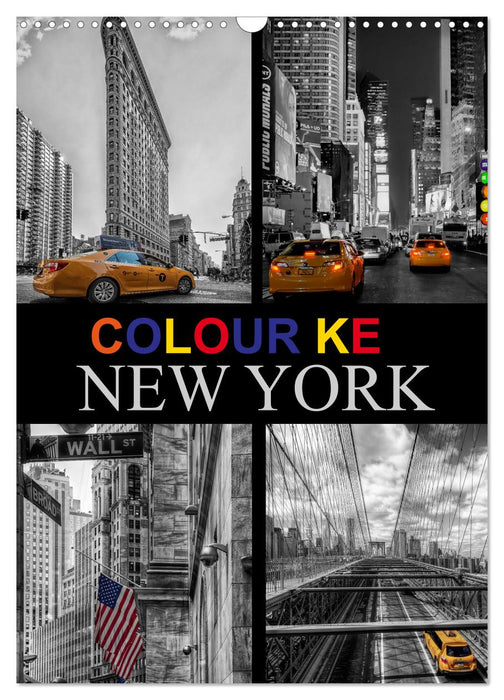 Colour Key in New York (CALVENDO Monthly Calendar 2025)