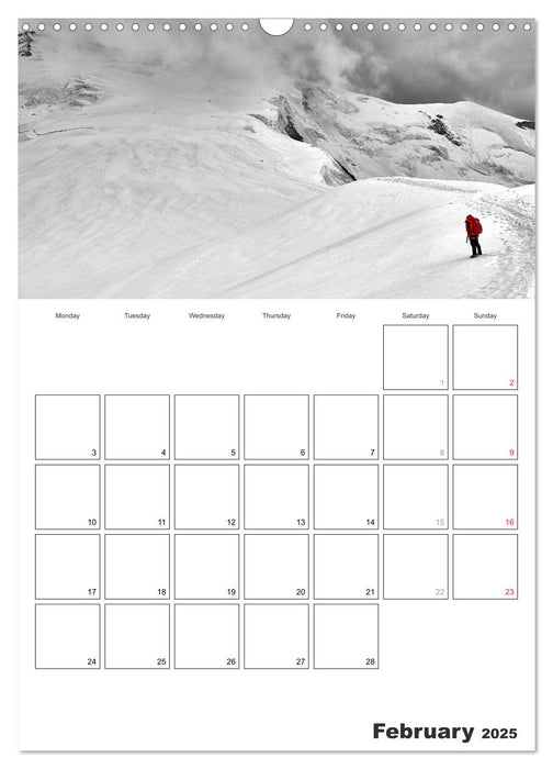 EXPLORING ALPS (CALVENDO Monthly Calendar 2025)