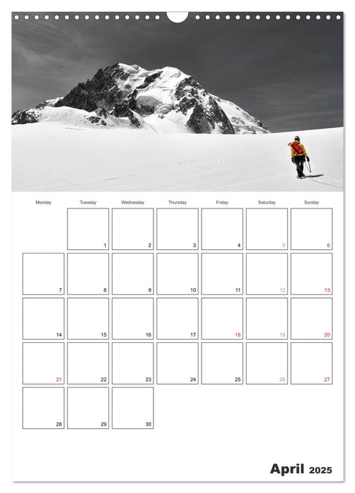 EXPLORING ALPS (CALVENDO Monthly Calendar 2025)