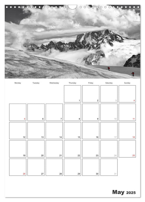 EXPLORING ALPS (CALVENDO Monthly Calendar 2025)