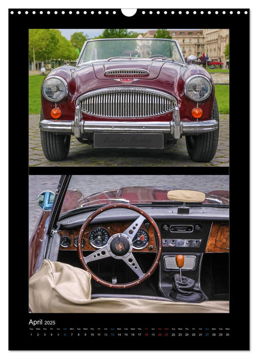 The World of Classic Cars (CALVENDO Monthly Calendar 2025)