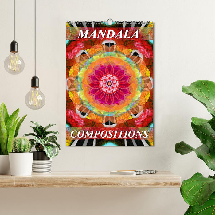 MANDALA COMPOSITIONS (CALVENDO Monthly Calendar 2025)