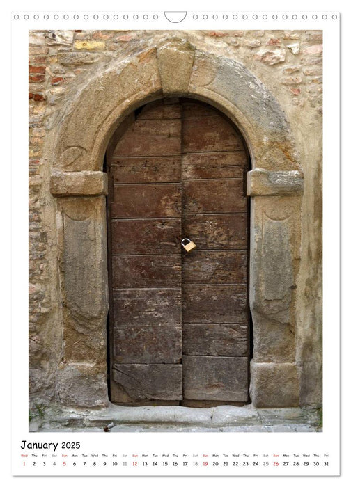 Italian Doors (CALVENDO Monthly Calendar 2025)