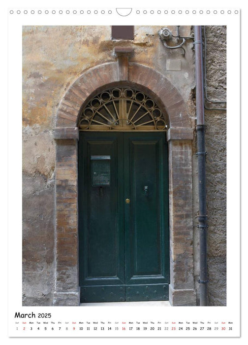 Italian Doors (CALVENDO Monthly Calendar 2025)