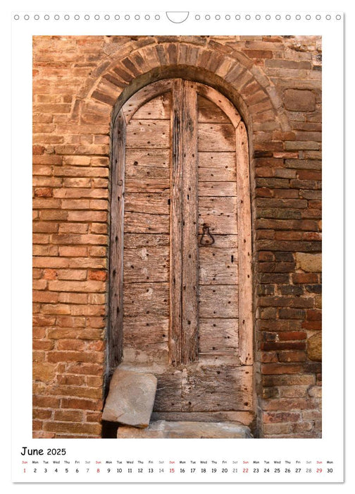 Italian Doors (CALVENDO Monthly Calendar 2025)