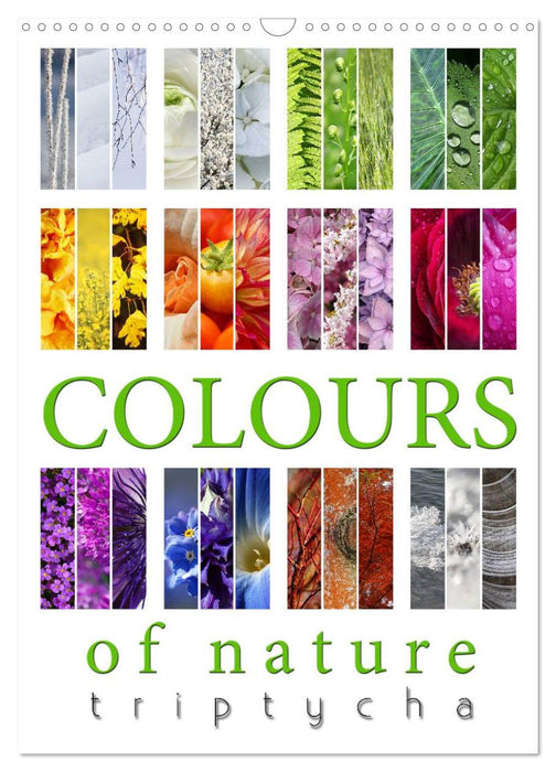 Colours of Nature - Triptycha (CALVENDO Monthly Calendar 2025)