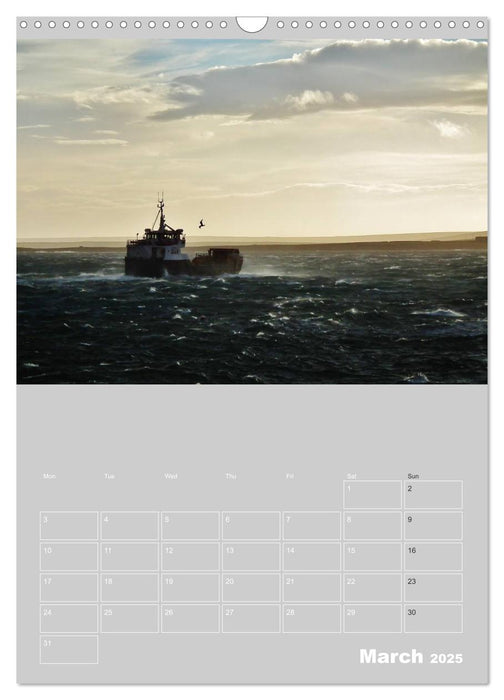 Orkney: A land with a view (CALVENDO Monthly Calendar 2025)