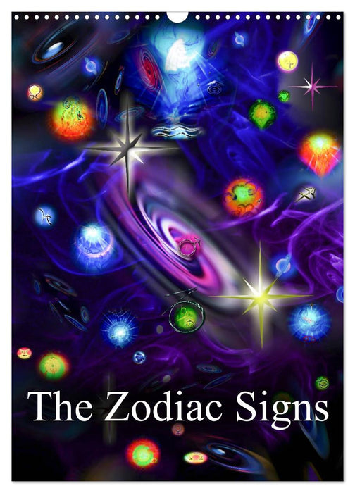 The Zodiac Signs (CALVENDO Monthly Calendar 2025)