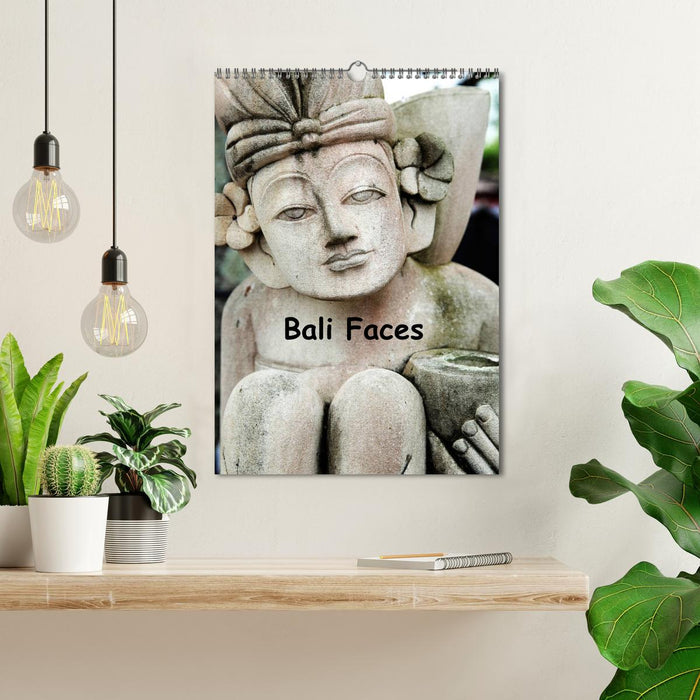 Bali Faces (CALVENDO Monthly Calendar 2025)