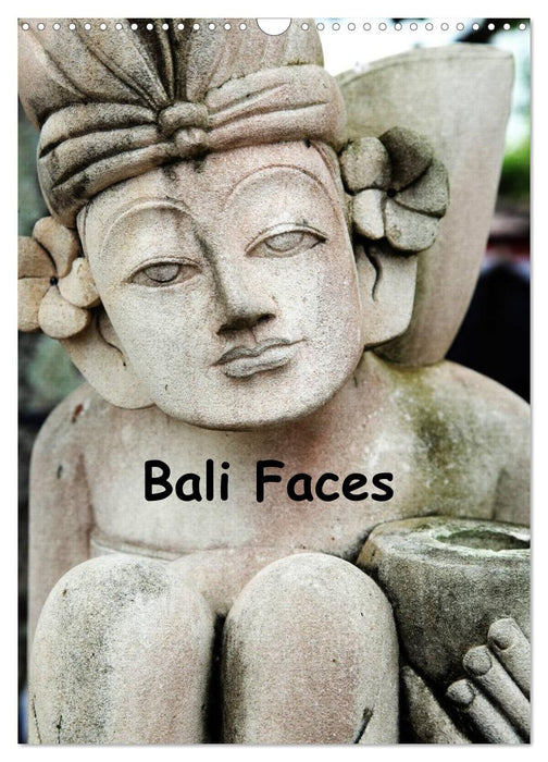 Bali Faces (CALVENDO Monthly Calendar 2025)