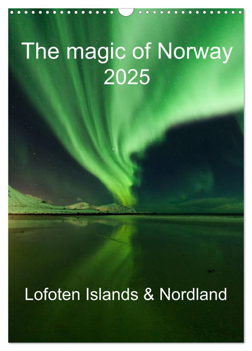 The magic of Norway 2025 - Lofoten Islands & Nordland (CALVENDO Monthly Calendar 2025)