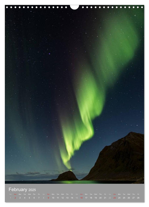 The magic of Norway 2025 - Lofoten Islands & Nordland (CALVENDO Monthly Calendar 2025)