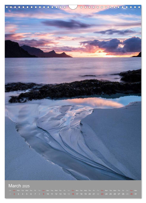 The magic of Norway 2025 - Lofoten Islands & Nordland (CALVENDO Monthly Calendar 2025)