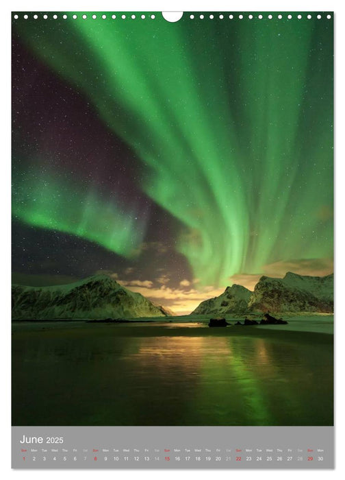 The magic of Norway 2025 - Lofoten Islands & Nordland (CALVENDO Monthly Calendar 2025)