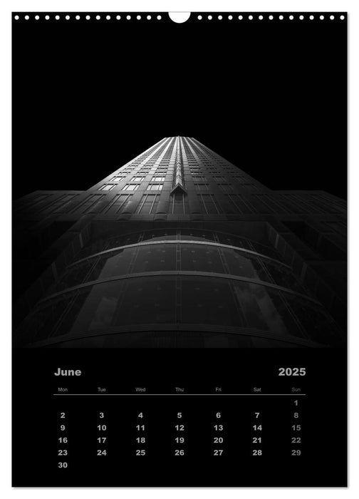 Mystic Skyscrapers (CALVENDO Monthly Calendar 2025)