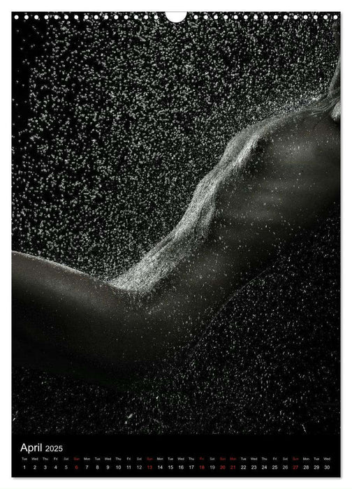 Sensual Water (CALVENDO Monthly Calendar 2025)