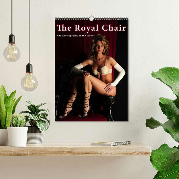 The Royal Chair – Nude Photography on the Throne (CALVENDO Monthly Calendar 2025)