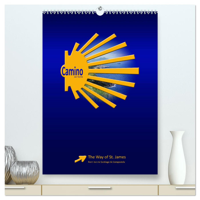 Camino del norte / UK-Version (CALVENDO Premium-Calendar 2025)