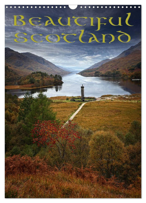 Beautiful Scotland / UK-Version (CALVENDO Monthly Calendar 2025)