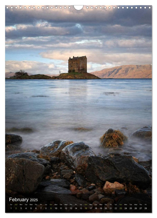 Beautiful Scotland / UK-Version (CALVENDO Monthly Calendar 2025)