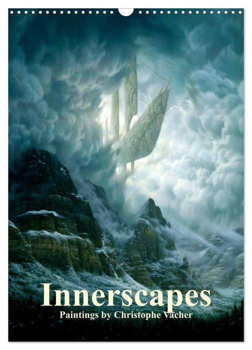 INNERSCAPES Fantasy Paintings by Christophe Vacher (CALVENDO Monthly Calendar 2025)